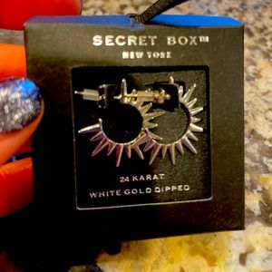 Brand new silver earrings